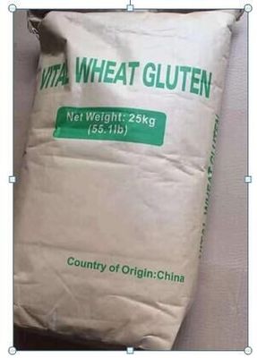 Pó do amido do produto comestível de BRC, claro - Vital Wheat Gluten superior amarelo