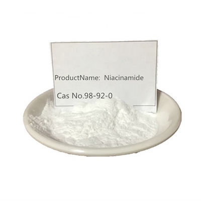 A vitamina solúvel em água B3 Niacinamide de CAS 98-92-0 pulveriza para a mitigação da pele