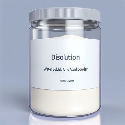 Dissolução Aminoácidos solúveis em água em pó Branco a amarelo claro em pó sem odor ou ligeiro odor