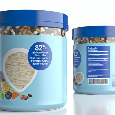 82% Min. Fibra dietética O ingrediente essencial para uma dieta sem gordura e nutritiva