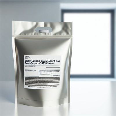 Levedura Solúvel em Água 25UFC/g Máx. Total de Colônias 1000UFC/g Máx. Solução B2B Eficaz