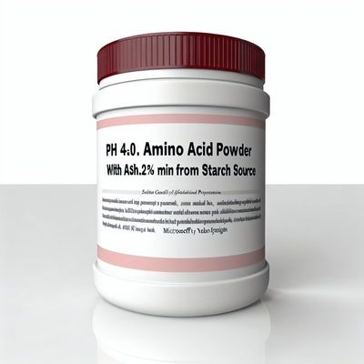 Pó de Aminoácidos pH 4.0-6.0 com Cinzas 0,2% Min. de Origem do Amido